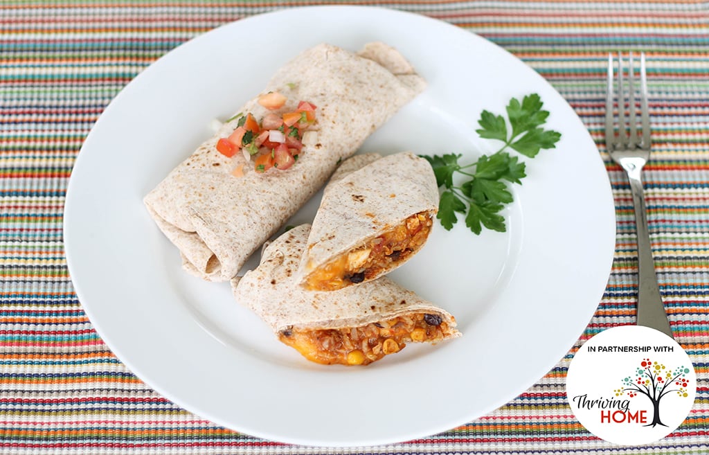On-The-Go Chicken Burritos-image