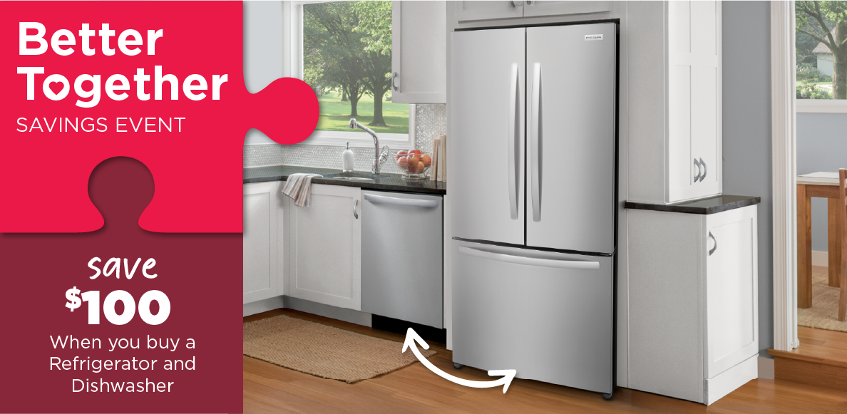 better together fridges and dishwashers