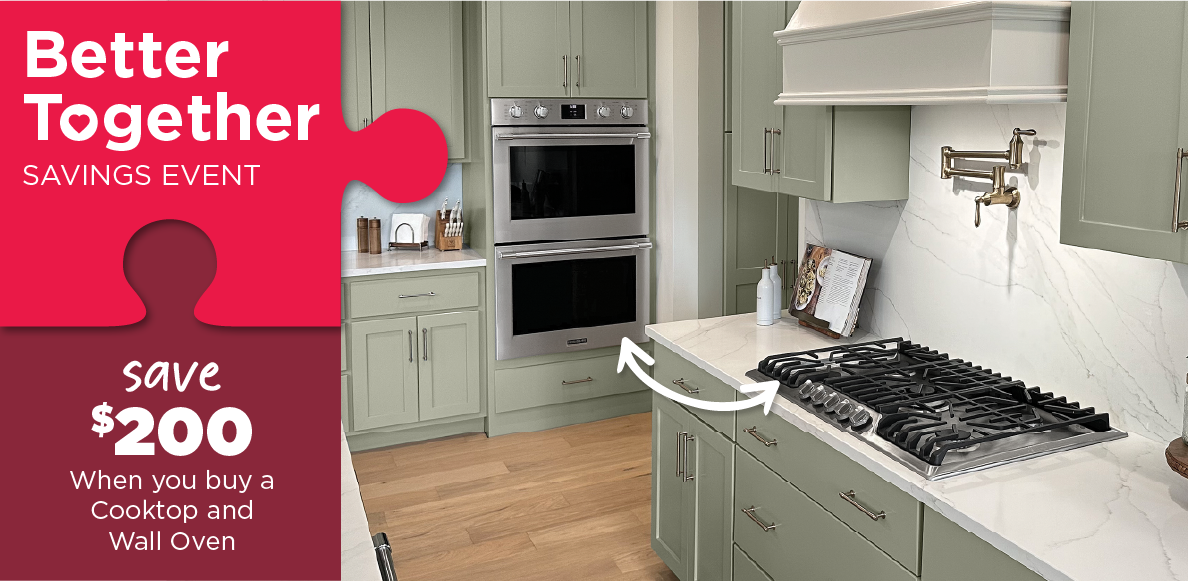 Better together wall ovens and cooktops