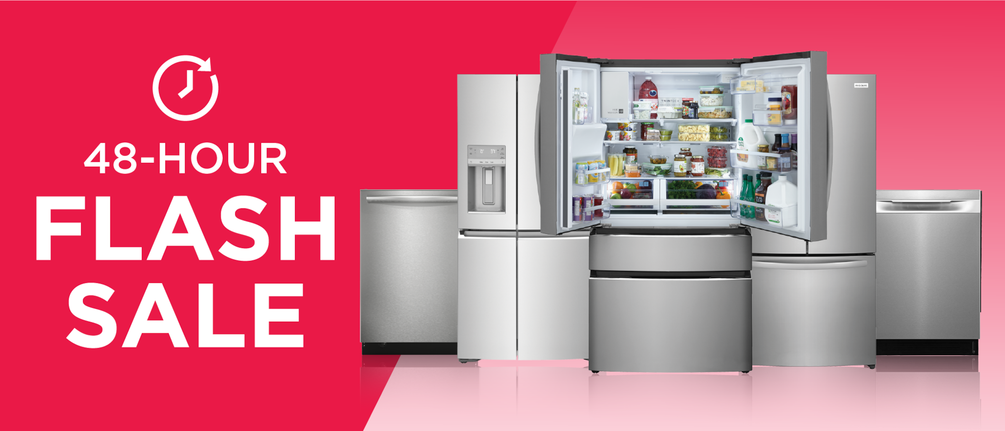 FRG Dish and Fridges Flash Sale 3/4 12am-3/5 11:59pm