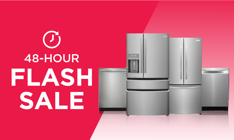 Fridges and Dish Flash Sale