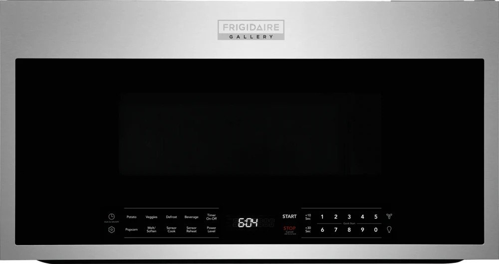 Over the range microwave