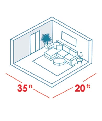 medium room ac dimensions 35 by 20