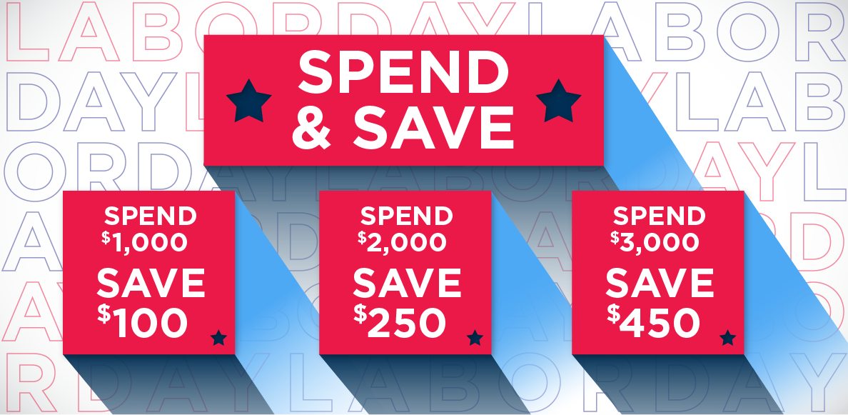 Labor Day Buy More, Save More