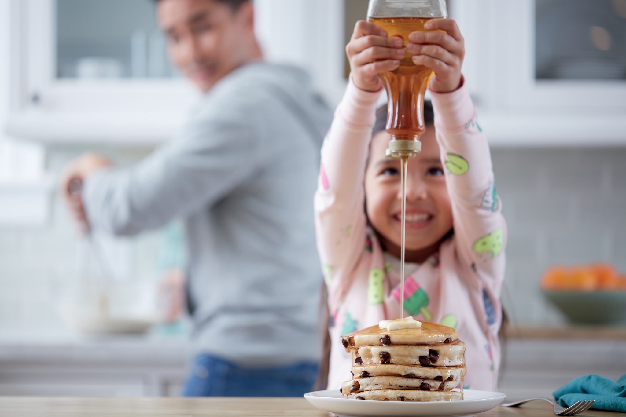 Electrolux Garnishing Pancakes